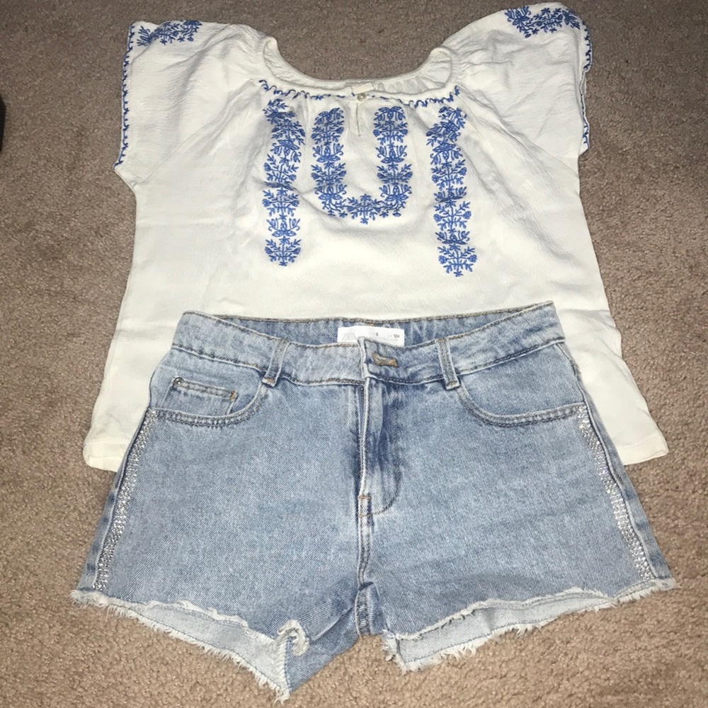 Shorts and  shirts